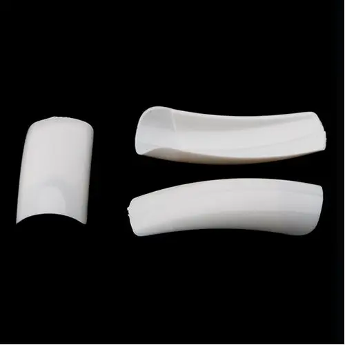 Tipsuri unghii Perfect Square Nr.1 - French White, 50buc