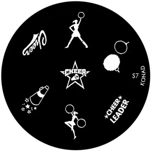 Şablon ştampile unghii S7 - diverse modele