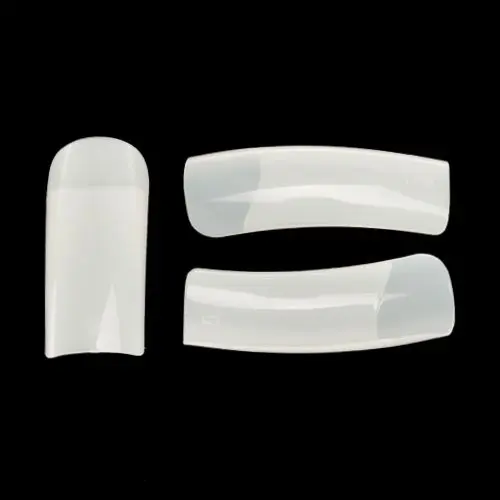 Unghii false de culoare naturală Euro 2200, cutie cu 50buc-Inginails - mărimea nr.2