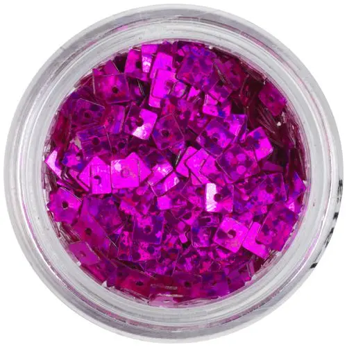 Pătrate ciclam cu gaură 