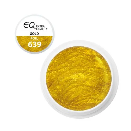 Gel UV Extra quality – 639 Foil Gold, 5g