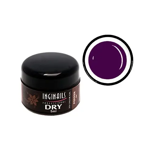 Gel colorat UV DRY Inginails Professional – Pepper 06, 5ml