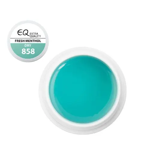 Gel UV Extra quality – 858 Dry - Fresh Menthol, 5g