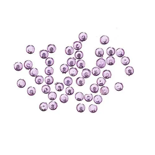 Pietre rotunde 2 mm - violet deschis 50 buc