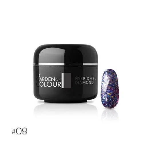 Silcare Hybrid Gel Diamond – 09 Blue-Violet, 5g