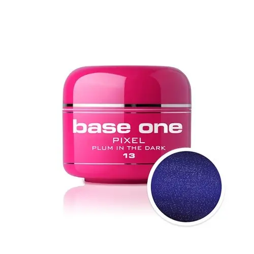 Gel UV Silcare Base One Pixel – Plum In The Dark 13, 5g