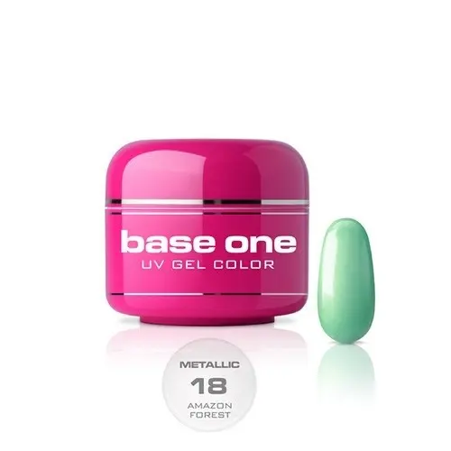 Gel UV Silcare Base One Metallic – Amazon Forest 18, 5g