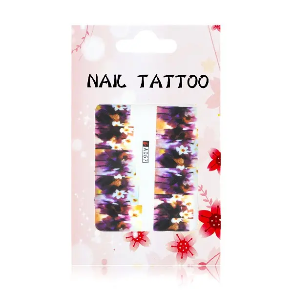 Abțibilduri pe bază de apă – Flowers – A057