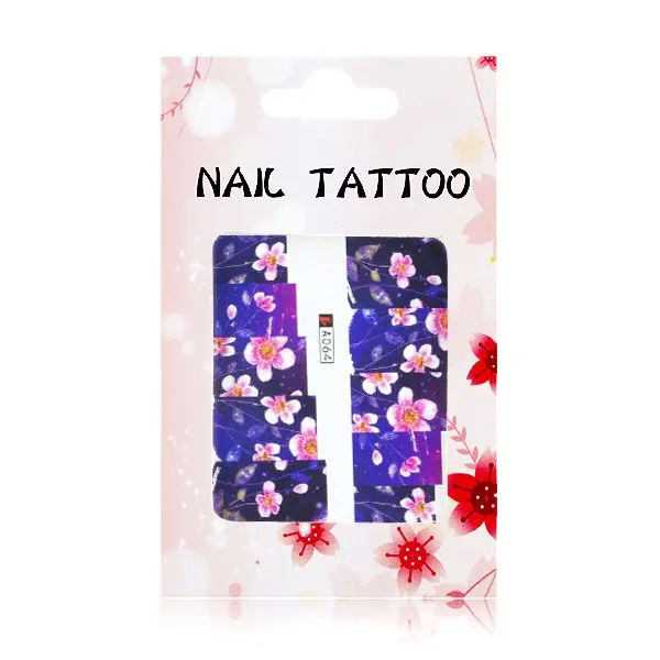 Abțibilduri pe bază de apă – Flowers – A064