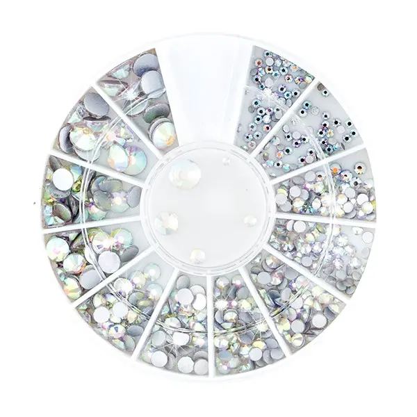 Decorațiuni nail art – strasuri mix - efect AB