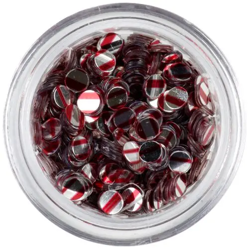 Paiete - argintii, dungi roşii