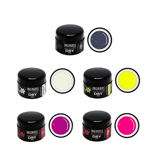 Gel color DRY - 5buc kit – neon
