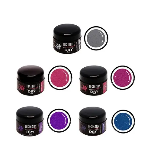Gel color DRY - 5buc kit – sidefat
