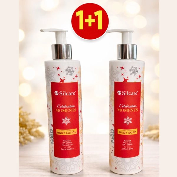 SET - Celebration Moments - săpun cremos și loțiune de corp, OFERTĂ 1+1 GRATUIT