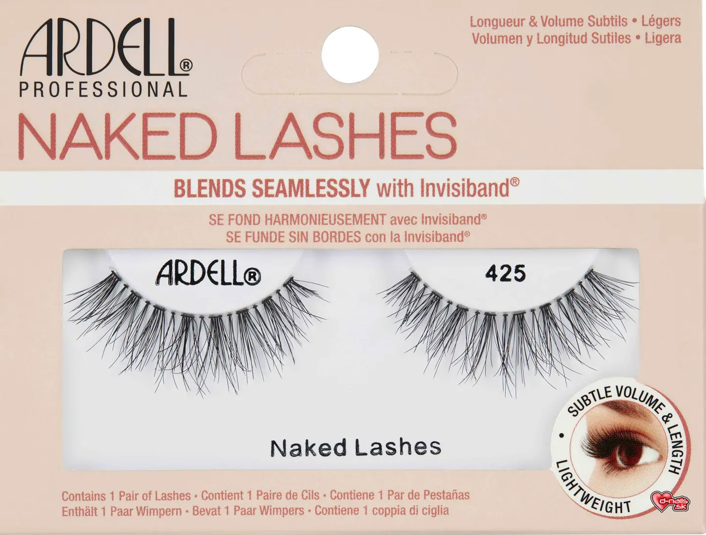 Banda de gene false - Lashes Naked 425