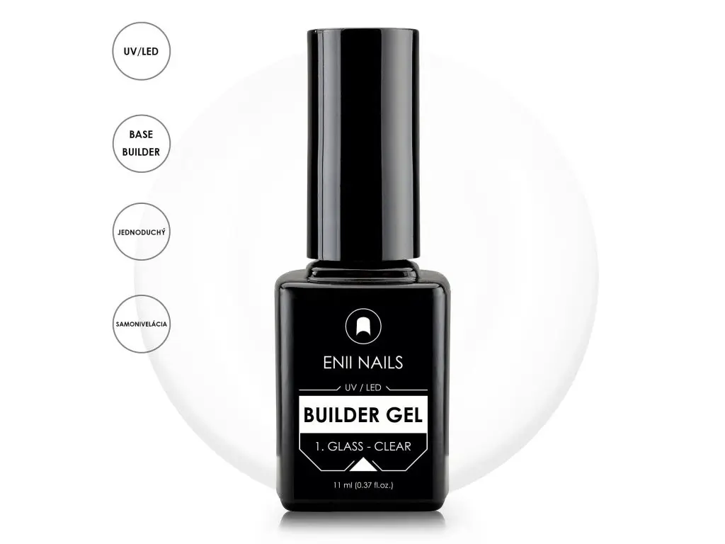 ENII UV/LED gel modelator Glass – Clear, 11ml