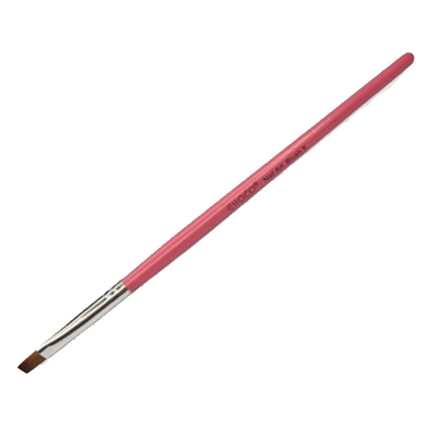 Perie de modelare - roz cu părul maro nr.8