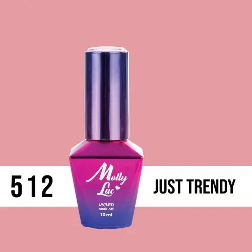 Lac gel MOLLY LAC UV/LED gel polish Miss Iconic -  Just Trendy 512, 10ml