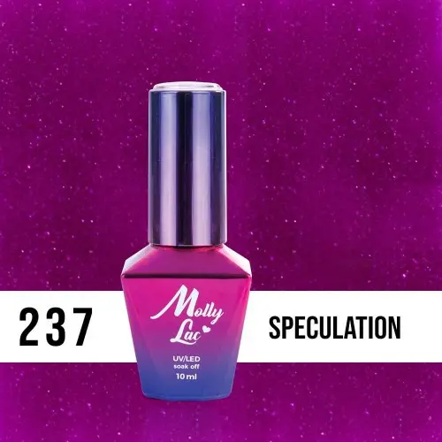 Lac gel MOLLY LAC UV/LED gel polish Glowing Time - Speculation 237, 10ml