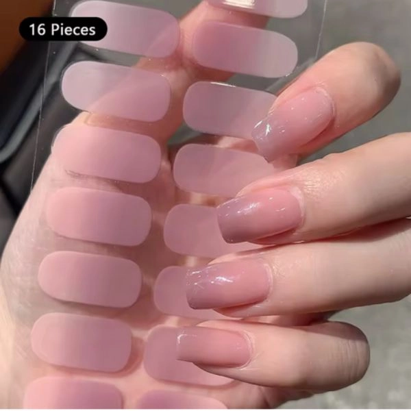 Self-Adhesive Nail Stickers - ombre, natural