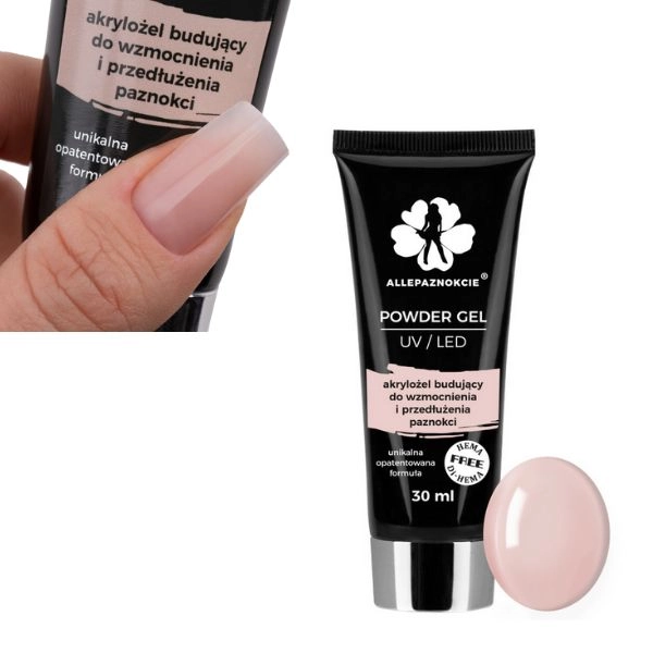 Gel acrilic LED/UV Molly Nails - Free Nude, 30ml