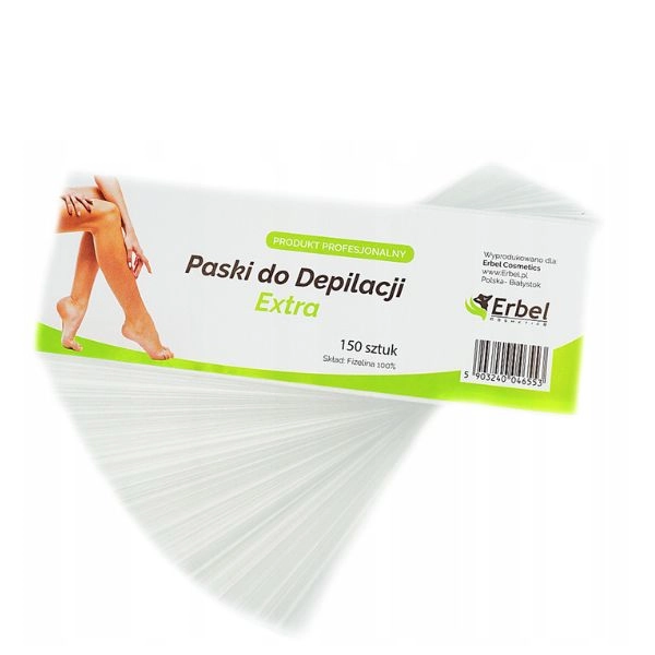 Benzi depilatoare Erbel, 150 buc.