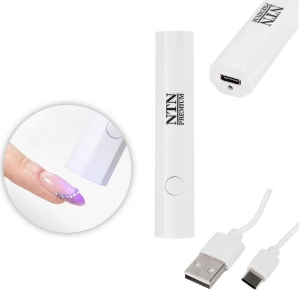 Lampă de unghii LED NTN Premium 3W 8806, albă