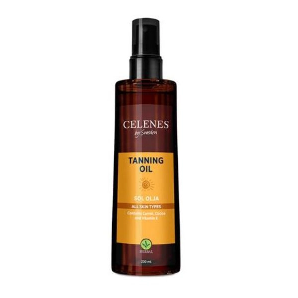Ulei de bronzare Celenes de Suedia, 200 ml