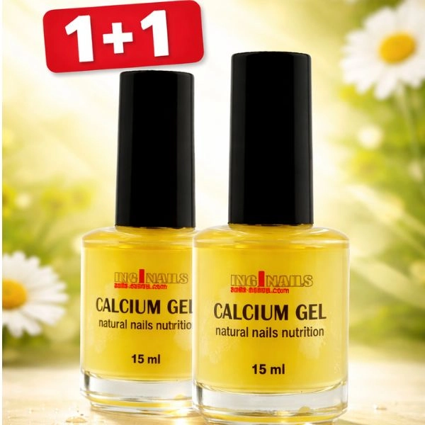 Calcium Gel 15ml - Întăritor pentru unghiile naturale Inginails - PROMOȚIE 1+1 GRATUITĂ