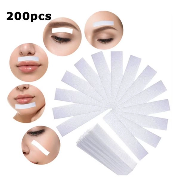 Benzi de îndepărtare a părului facial, 200 buc.