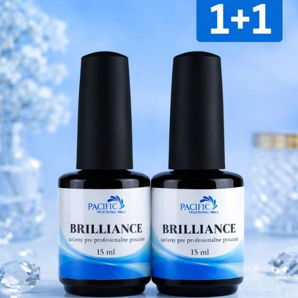 Brilliance - gel UV de top cu strălucire, 15ml - PROMOȚIE 1+1 GRATUITĂ