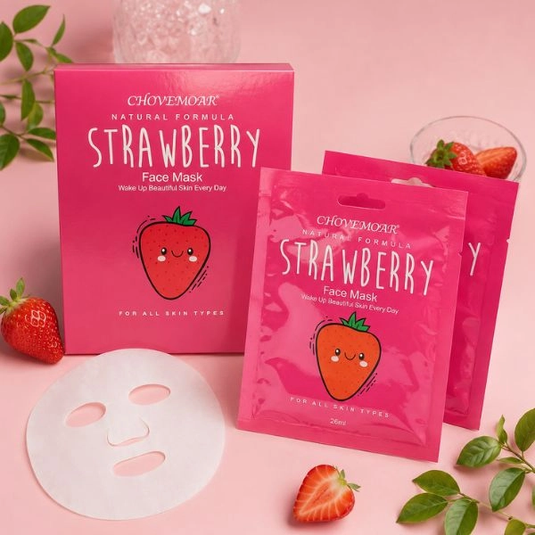 Mască facială -  Strawberry