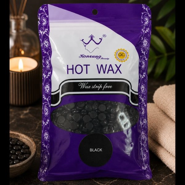 Ceară depilatoare cosmetică - perle - Black, 100g