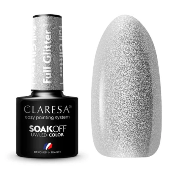 Claresa UV/LED Color Soak Off - Full Glitter 1, 5g