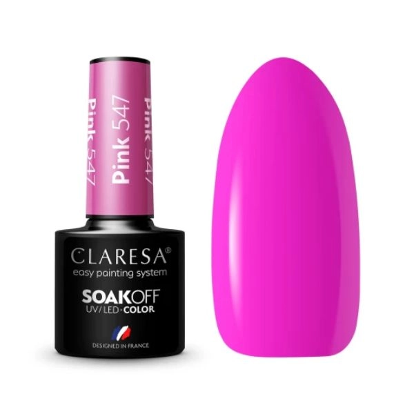 Claresa UV/LED Color Soak Off - Pink 547, 5g