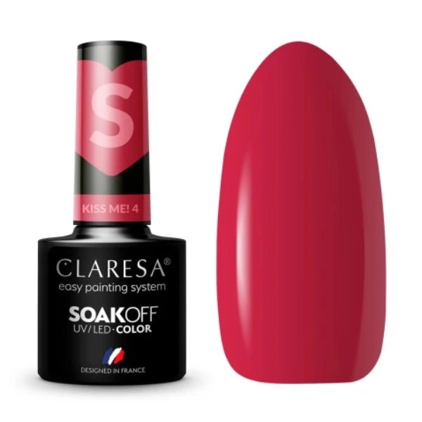 Claresa UV/LED Color Soak Off - Kiss Me 4, 5g