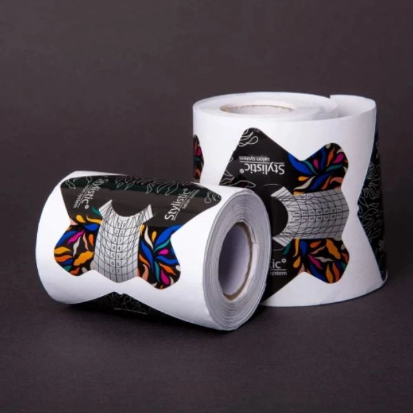 Șabloane pentru unghii Stylistic – Fluture, 100 buc.