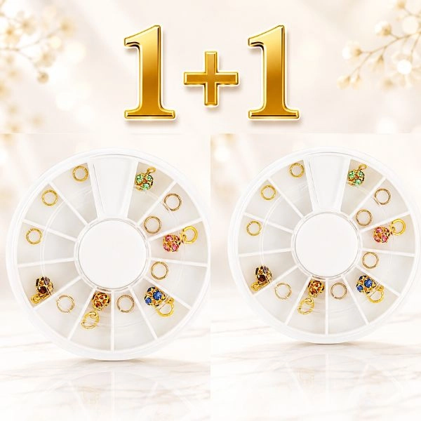 Set decorațiuni pentru unghii nr. 15 – 5 buc. – OFERTĂ 1+1 GRATUIT