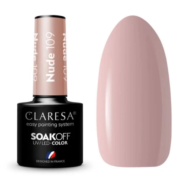 Claresa UV/LED Color Soak Off -  Nude 109, 5g