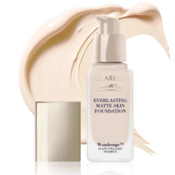 Claresa Everlasting Matte Skin Foundation - 01 Porcelain