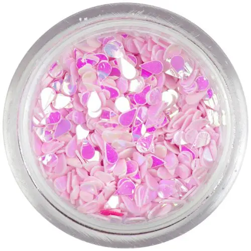 Lacrimi - roz deschis, sidefat