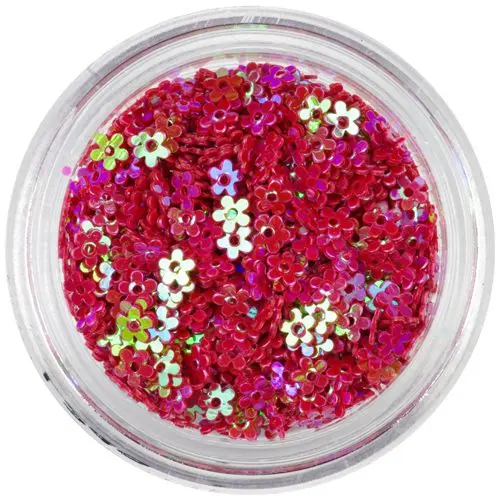 Flori artificiale - roşu închis