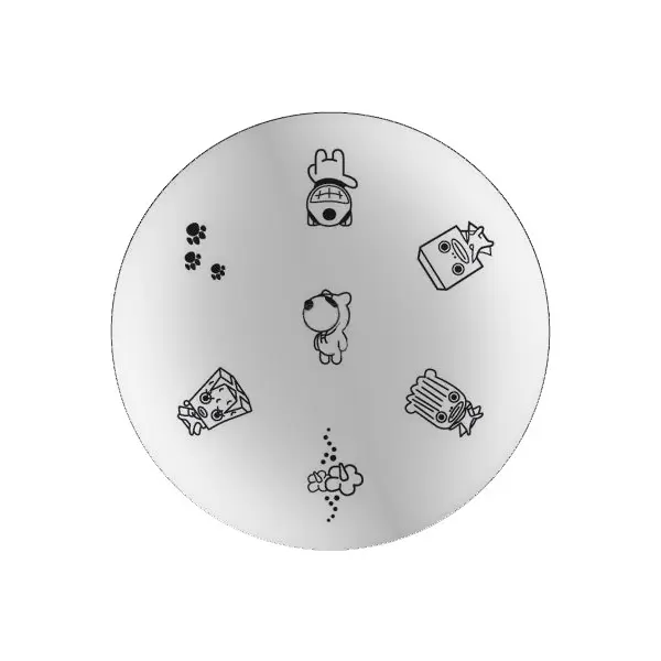 Şablon ştampilare B32 - personaje de desene animate