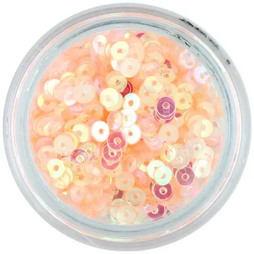 Paiete rotunde, culoarea piersicii, o nuanţă deschisă