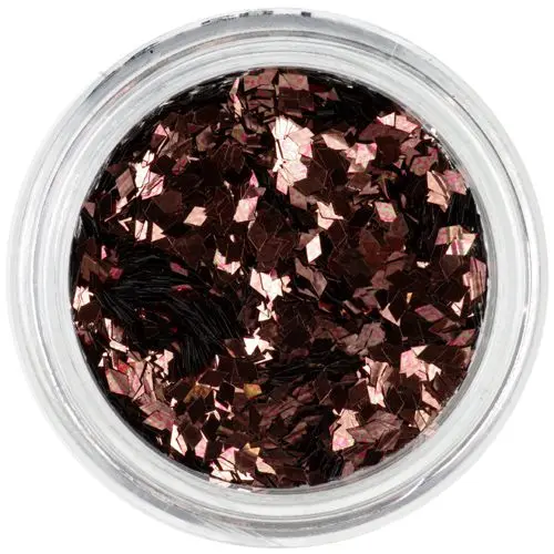 Decoraţiune nail art - maro ciocolatiu