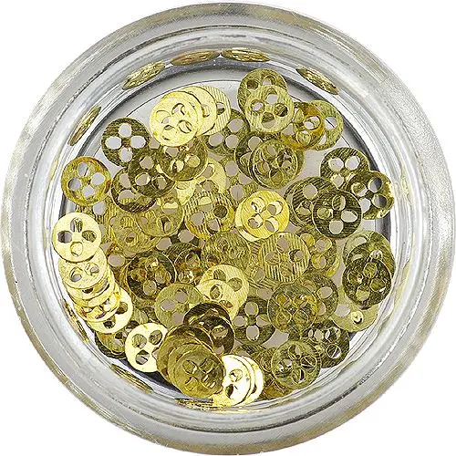 Decorațiuni metalice pentru unghii – nasturi