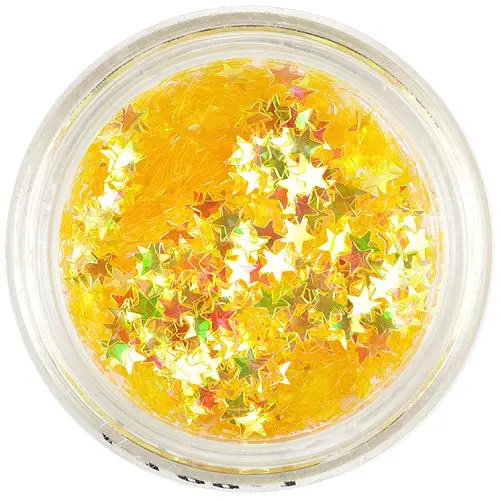 Stele galbene, lucioase