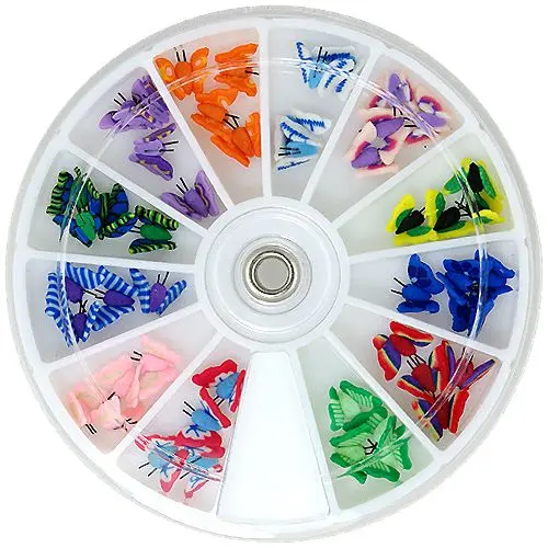 Decoraţiuni 3D Fimo - fluture