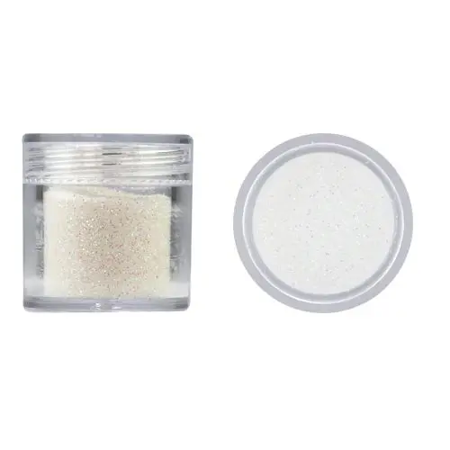 Fâşii decorative 10g - albe cu reflexii verzi