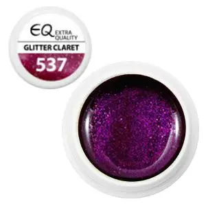 Gel UV Extra quality – 537 Glitter Claret, 5g